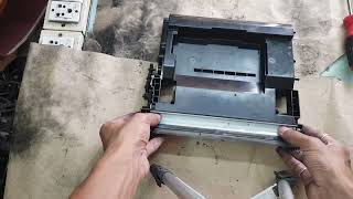 HP104A HOW TO HP104A REFILL WASTAGE REMOVE CLEANING [upl. by Suivatnad]