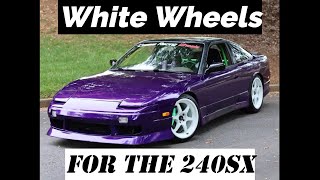 New Cosmis wheels on the Nissan 240sx [upl. by Mailiw933]