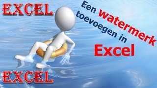 Excel  Een Watermerk Toevoegen in Excel  4 manieren [upl. by Kalvn211]