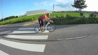 Pedicycle  Kickbike  Footbike training [upl. by Stelle300]