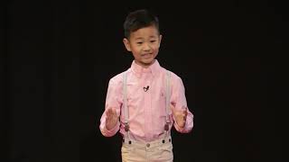 Climate change  from one kid to another  Bandi Guan  TEDxYouthGrandviewHeights [upl. by Yalahs]