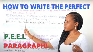 How To Write A Perfect PEEL Paragraph quotPEELquot Structure Explained  English GCSE Essay Revision [upl. by Bodkin]