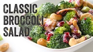 Broccoli Salad Recipe Featuring BACON [upl. by Sheply]