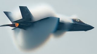 Awesome F35 Lightning II Stealth Fighter Jet in Action Highlights [upl. by Corine]