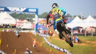 Aaron Plessinger Battles the Track at Muddy Creek  Moto Spy Supercross [upl. by Atnuahs325]