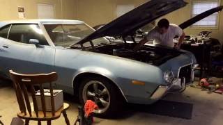 1972 Ford Gran Torino hedman headers first startup 351C [upl. by Arman]