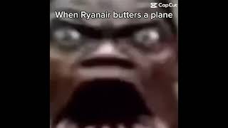 When Ryanair butters a plane 🤯 avgeek aviation memes [upl. by Eceinahs]