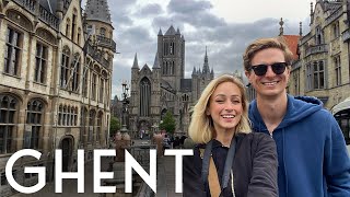 GHENT BELGIUM City Tour 🇧🇪 20 things to do in Gent  our vlog [upl. by Ammej]