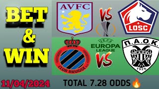 FOOTBALL PREDICTIONS TODAY TELEGRAM 11042024 BETTING TIPSfootballbetting bettingpredictions [upl. by Saref]