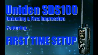 SDS100 Unboxing amp First Time Setup amp Use [upl. by Sid]