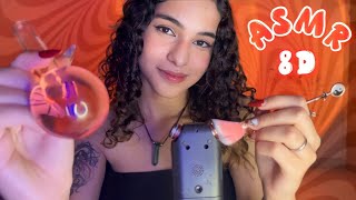 ASMR SONS EM 8D DE OUVIDO A OUVIDO 💤 [upl. by Lourdes]