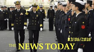 Japans Navy Appoints First Woman To Command Warship Squadron  News Today  03062018  Donal [upl. by Yelac545]