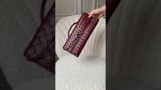 Bottega Veneta Andiamo Clutch in Burgundy bottegavenetabag bottegaveneta [upl. by Paton]