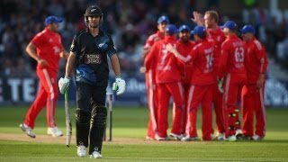 England win at Trent Bridge  3rd ODI highlights  New Zealand innings [upl. by Ayor]