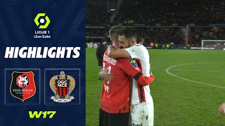 STADE RENNAIS FC  OGC NICE 2  1  Highlights  SRFC  OGCN  20222023 [upl. by Eceinahs]