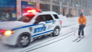 SNOWBOARDING WITH THE NYPD [upl. by Jerz]