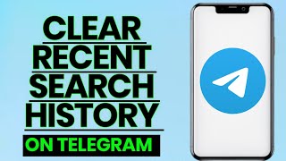 How to Clear Recent Searches History on Telegram [upl. by Ihtak]