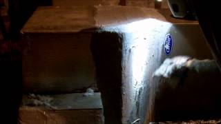 Resealing HVAC Plenum with mastic [upl. by Madea168]