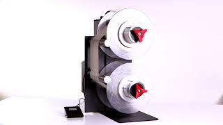 Dual Spindle Label Rewinder  Unwinder  TWINCAT3 [upl. by Kipper]