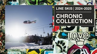 LINE Skis 20242025 Chronic Skis Collection  The Dopest AllMountain Freestyle Skis [upl. by Outlaw]