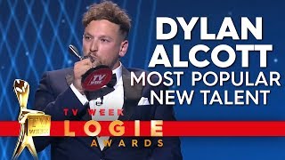 Dylan Alcotts acceptance speech  TV Week Logie Awards 2019 [upl. by Conlan]