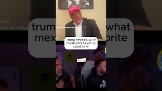 They couldnt believe this trump impersonator 😂😭 lospollostv trump [upl. by Rol]