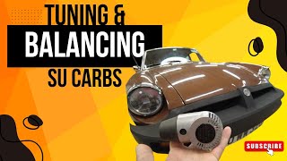 MGB Twin SU Carburetor Balancing Tutorial  Improve Engine Performance [upl. by Itak]