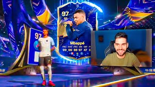 MBAPPÉ TOTY CHEGOU NO MEU TIME DO ULTIMATE TEAM EAFC 24 [upl. by Sedinoel965]