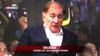 TONI GRANDE Ayudante del seleccionador nacional Vicente del Bosque [upl. by Sadella]