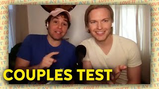 Jon Lovett and Ronan Farrow Take a Couples Test  Lovett or Leave It [upl. by Aicilana54]