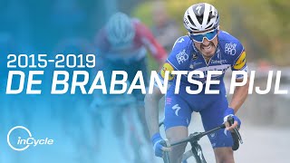 The Best of De Brabantse Pijl from 2015 to 2019  inCycle [upl. by Jaquenetta599]