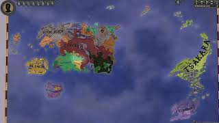 Elder Kings Timelapse  Crusader Kings 2 Modded Timeplase [upl. by Acul]