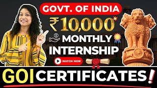 💵BBA Government Internships ₹30000 Stipend with Certificate 202324 Paid Internships bba viral [upl. by Melinda]