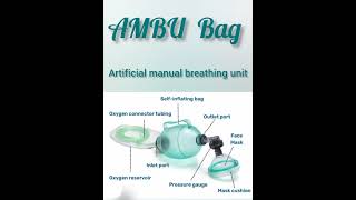 Parts of Ambu Bag shortsvideo [upl. by Taimi]