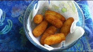 Kroketten selber machen  Rezept für Kroketten [upl. by Arihay]