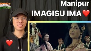 Imagisu Ima Reaction Akswang ❤️Manipur Official Music Video [upl. by Temhem]