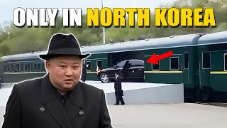 How Kim Jon Un Travels Secret Train [upl. by Tarton]