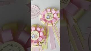 How to Make Winnie the Pooh Baby Shower Pins [upl. by Roath125]