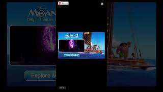 Disney Ads  Moana 2 Only In Theaters Wednesday shorts [upl. by Joanna]