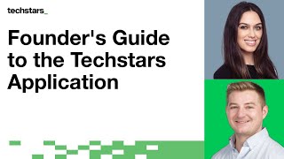 Founders Guide to the Techstars Application [upl. by Kelcie877]