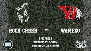 Rock Creek High School vs Wamego High School [upl. by Plume]