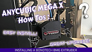 Upgrade your Extruder on the Anycubic Mega X [upl. by Romy]