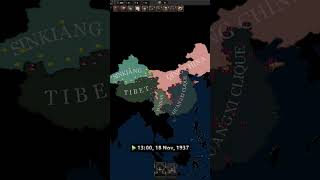 China Battle Royale  Hoi4 Timelapse hoi4 hoi4timelapse [upl. by Waldo]