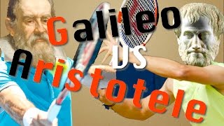 Galileo Vs Aristotele  WGalileo01  CURIUSS [upl. by Aracal]