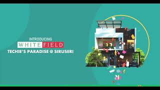 Whitefield Villas in Siruseri  3 BHK Villas for Sale in OMR [upl. by Nevanod]