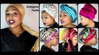 Head Wraps TUTORIAL Chemo amp Hair loss friendly See Timeline [upl. by Kenleigh713]