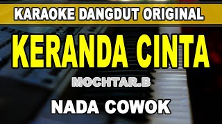 KERANDA CINTA  MOCHTARB Karaoke original orgentunggal [upl. by Yvel]