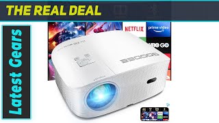 GooDee Smart Projector Unboxing and First Impressions [upl. by Eerihs549]