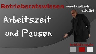 Arbeitszeit und Pausen [upl. by Acillegna]