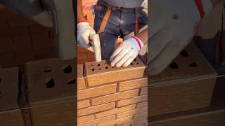 A very professional brick work  breaking brickwork brick brickwall satisfying yt shortsfeed [upl. by Gromme]